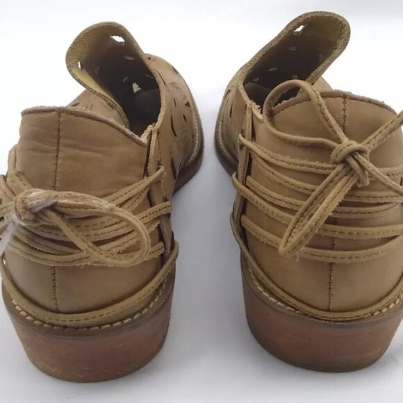 MUSSE & CLOUD COOLWAY ANISSE CUTOUT COWBOY BOOTS - SZ 9 - PRE-OWNED - Picture 5 of 6